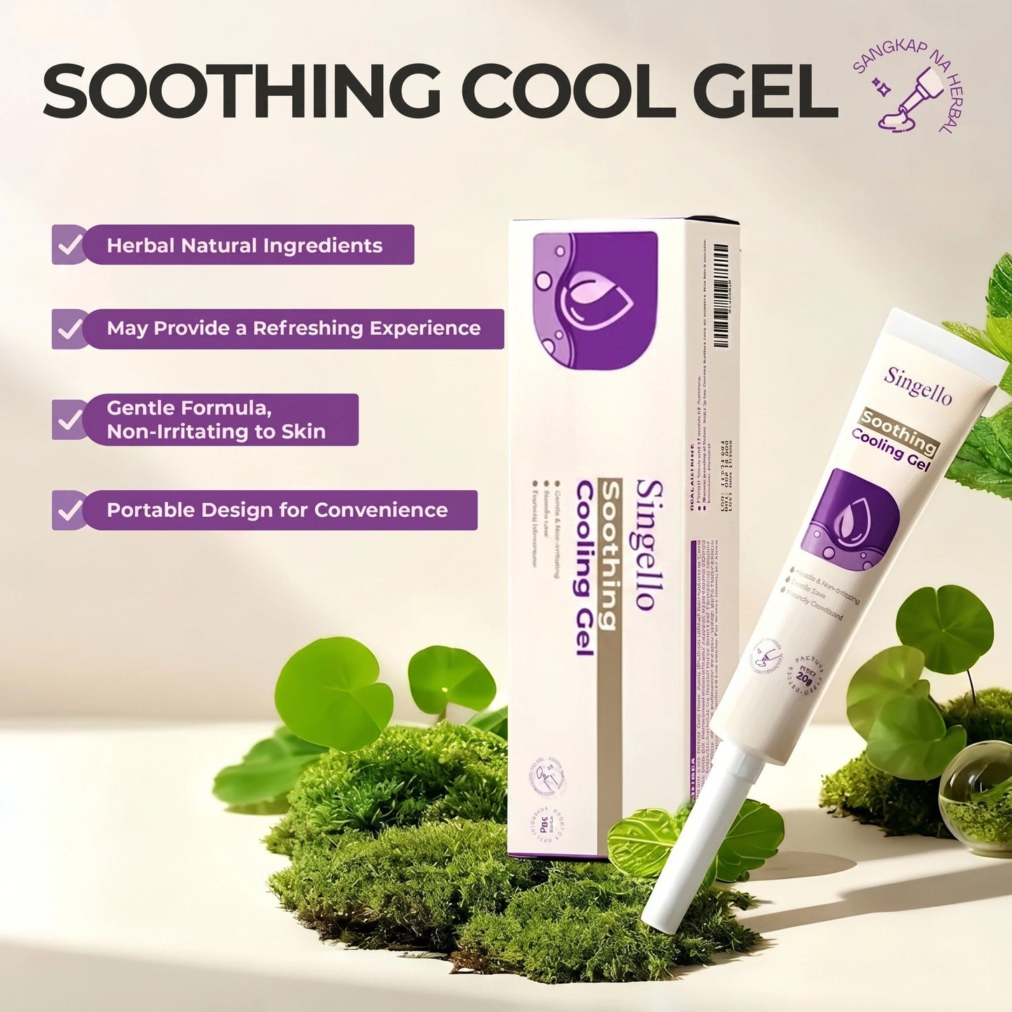 KLENIMORE® herbal care gel, gentle and non-irritating, suitable for daily