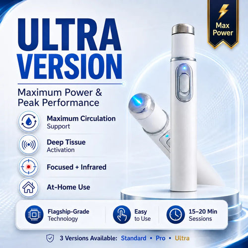 Deep Tissue Relief At Home | Ultrasonic Shock Wave Massager