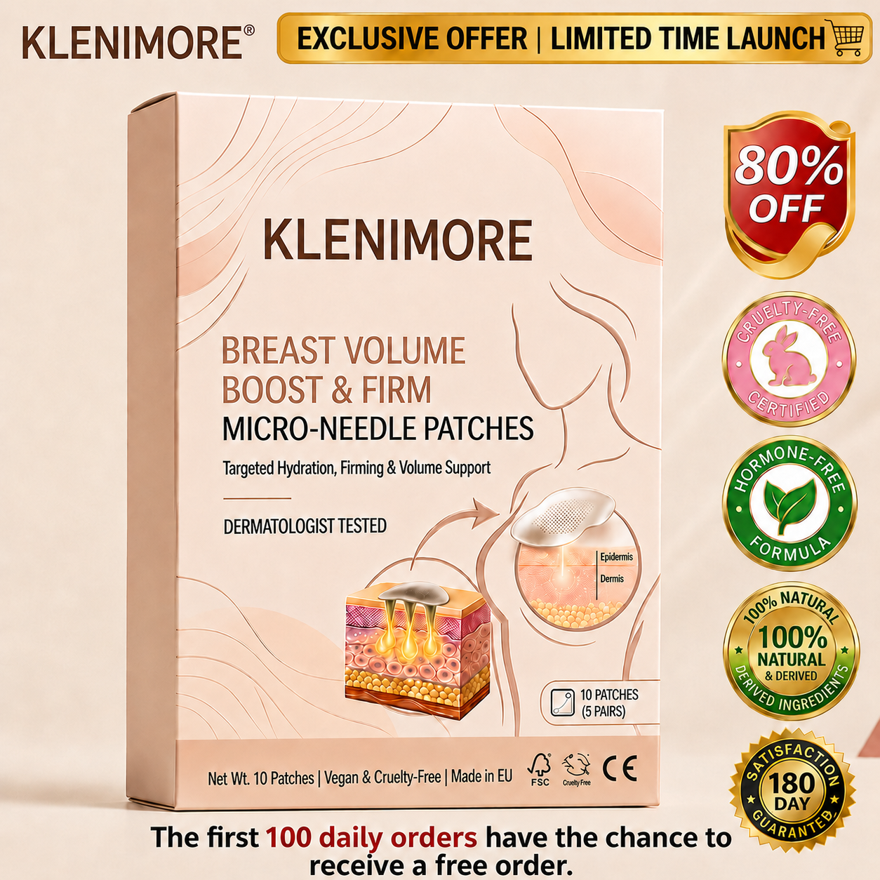 Buy 1 Get 1 Free ✨Targeted Breast Enhancement Advanced Patch