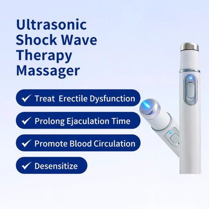 Deep Tissue Relief At Home | Ultrasonic Shock Wave Massager