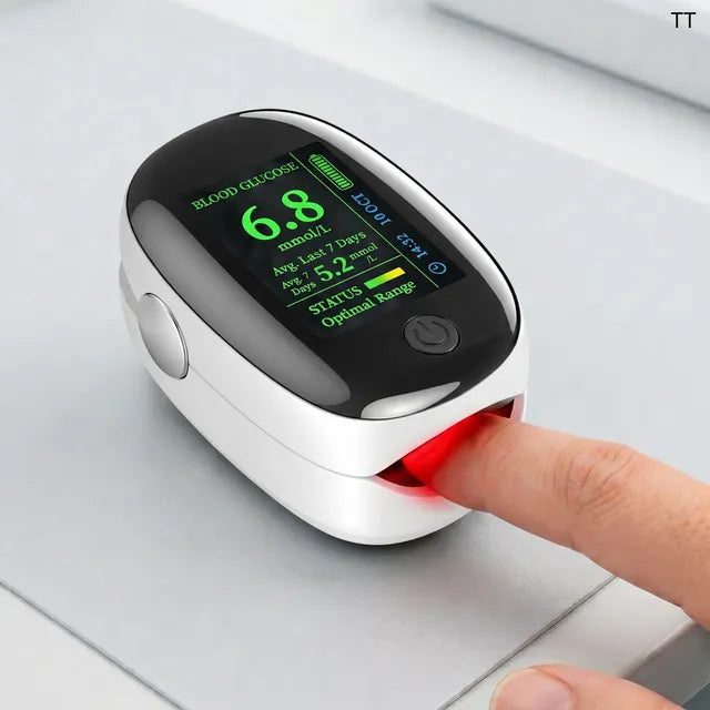 Compact fingertip optical wellness sensor